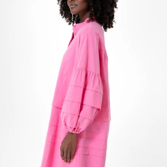 Pomander Place Chelsea Vibrant Pink Mini Dress - Picture 6 of 8